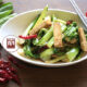 Stir fried pokchoy with tofu